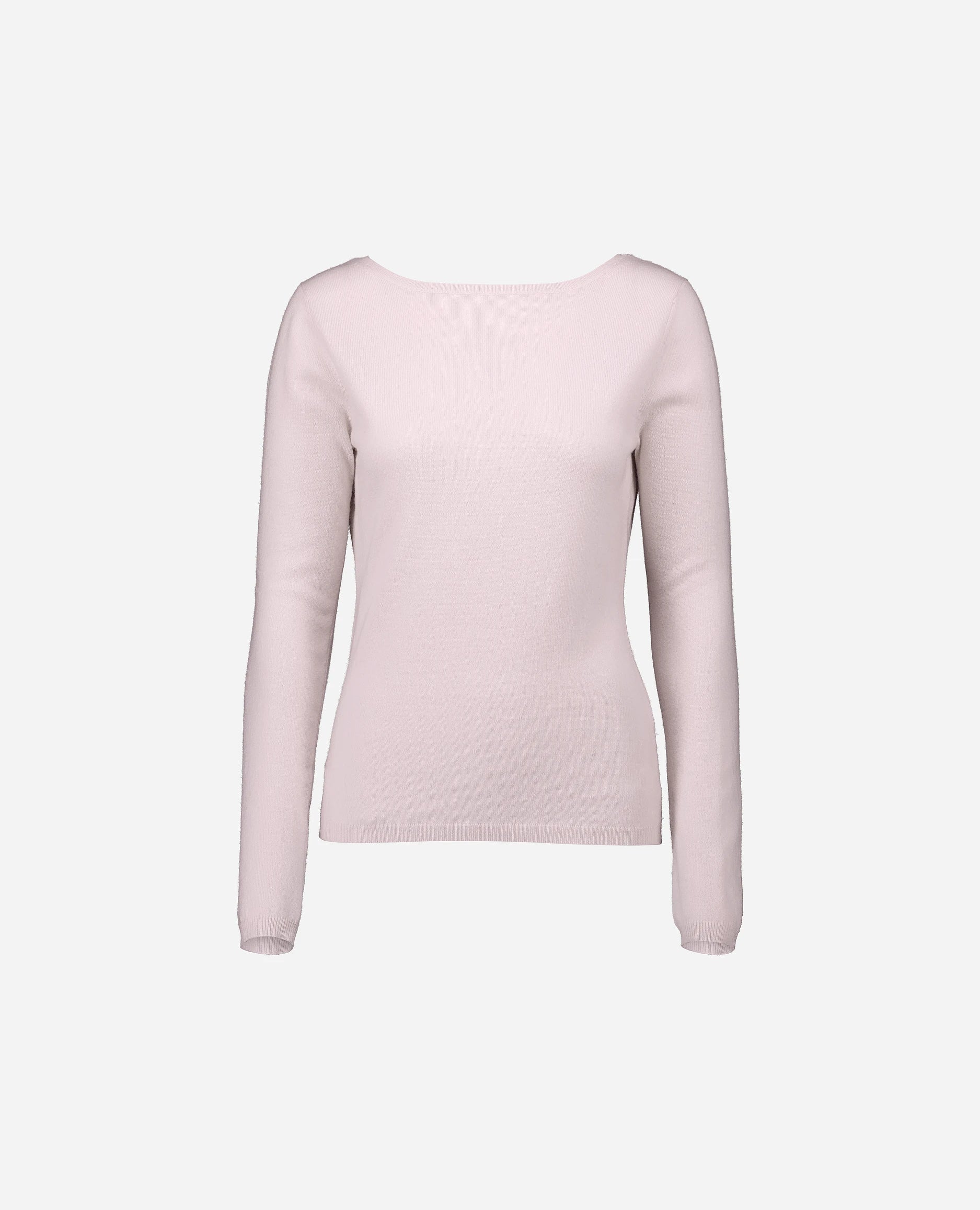 Woll-Mischung Pullover in Rose - Gerade Passform