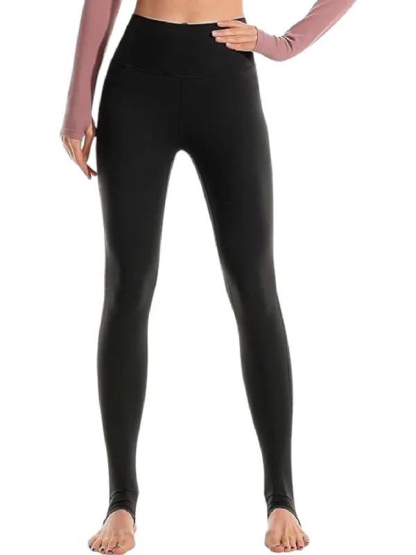 Stirrup Leggings In Black