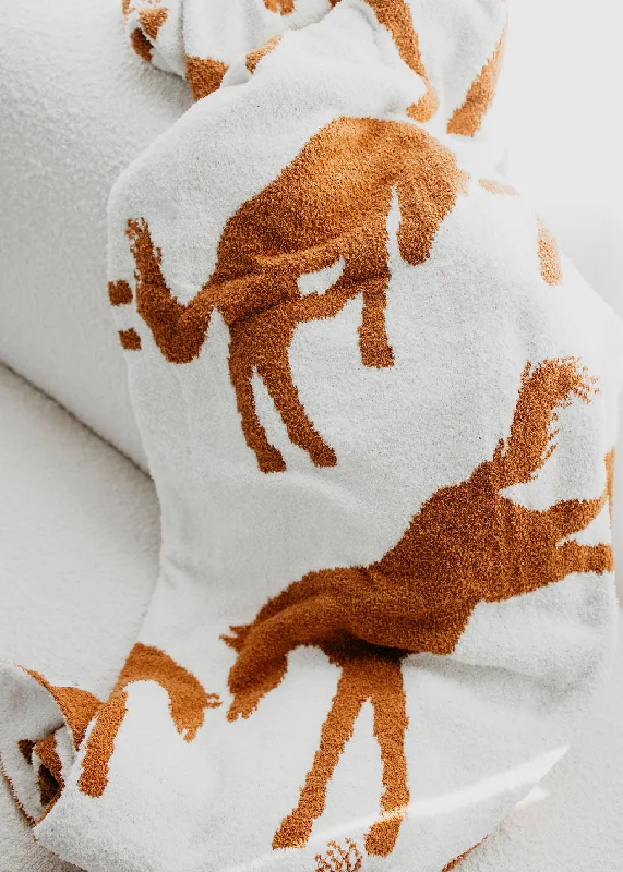 Horse Throw Blanket