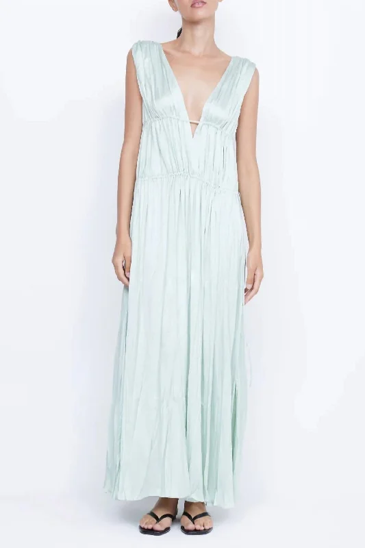 Louann Maxi Dress In Mint