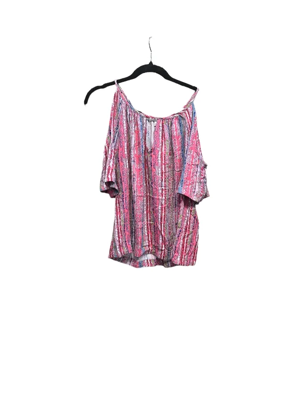 Pink Top Short Sleeve Ella Moss, Size Xs