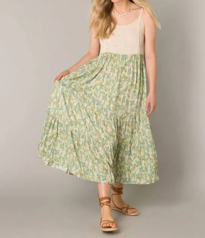 Zuri Maxi Dress In Summer Sand