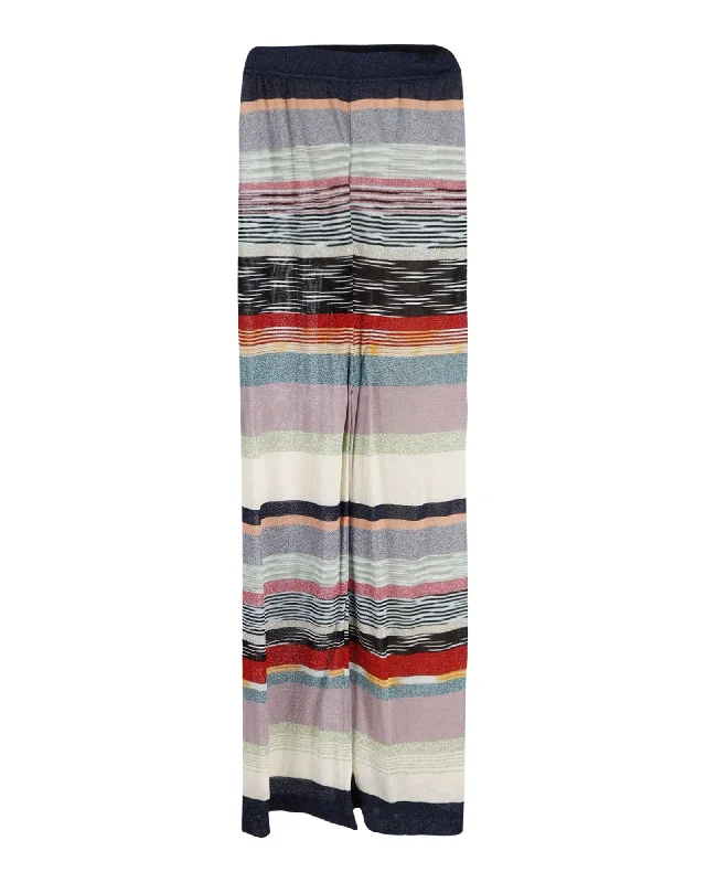 Missoni Striped Pants in Multicolor Cupro