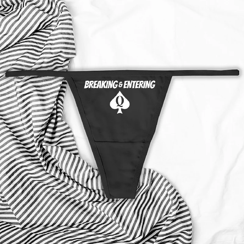 Breaking & Entering Thong