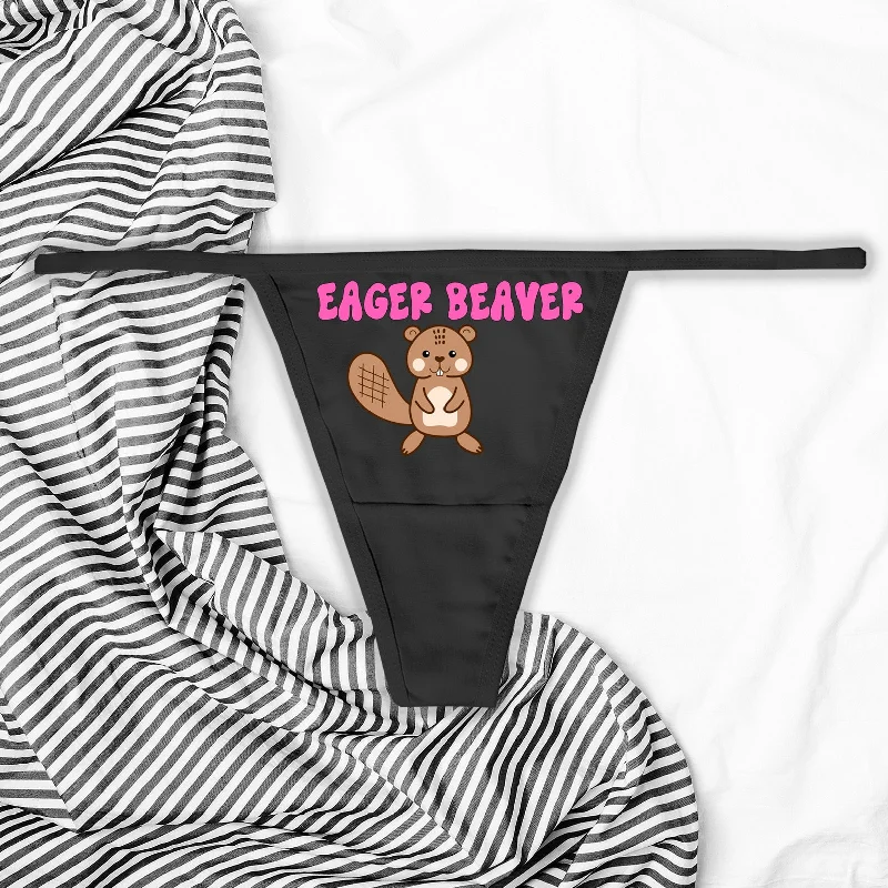 Eager Beaver Thong