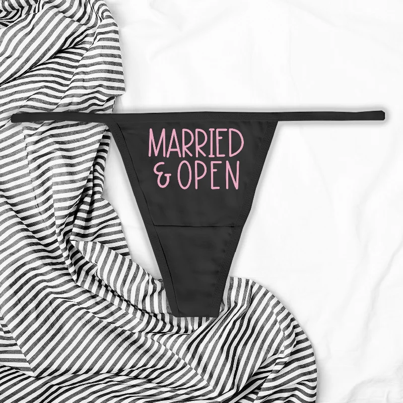 Married & Open Thong