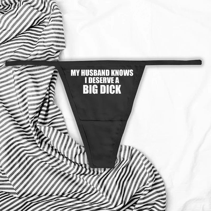 My Husband Knows Thong