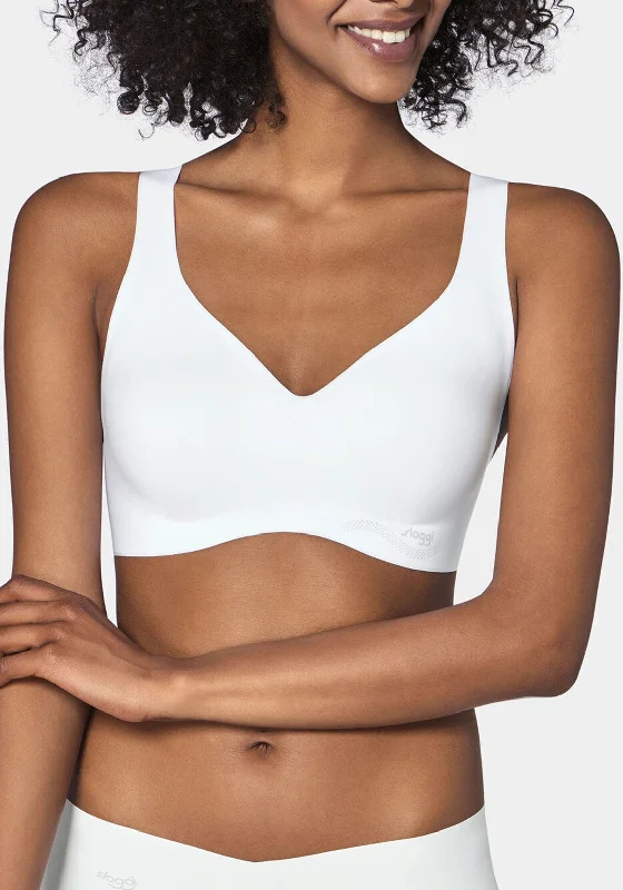 Sloggi Zero Feel Padded Bralette, White