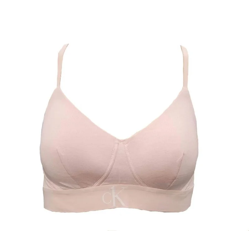 Women's Plush 8.25 Lightly Lined Bralette In Barely Pink