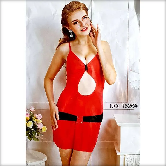 Red Rose Nighty - 1526