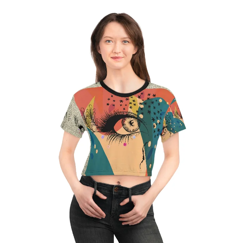 AOP Crop Tee BOBBI