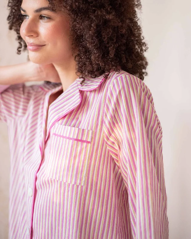 Over The Cotton Moon Nightshirt - Peony