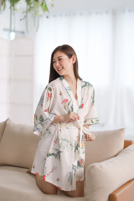 Paradiso Floral Robe